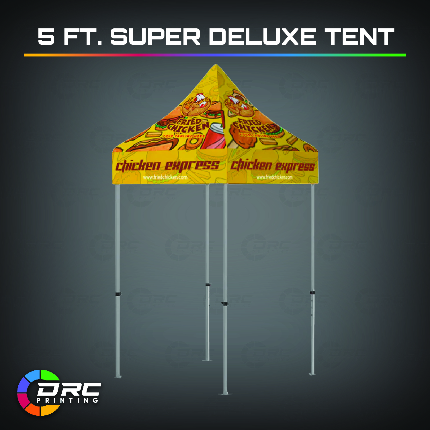 5ft Deluxe Aluminum Tent