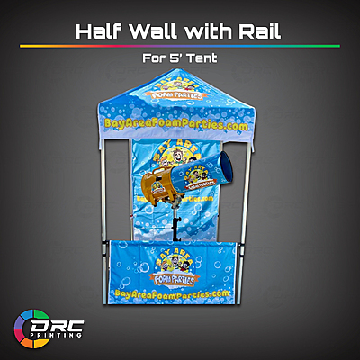 5ft Tent Half Wall