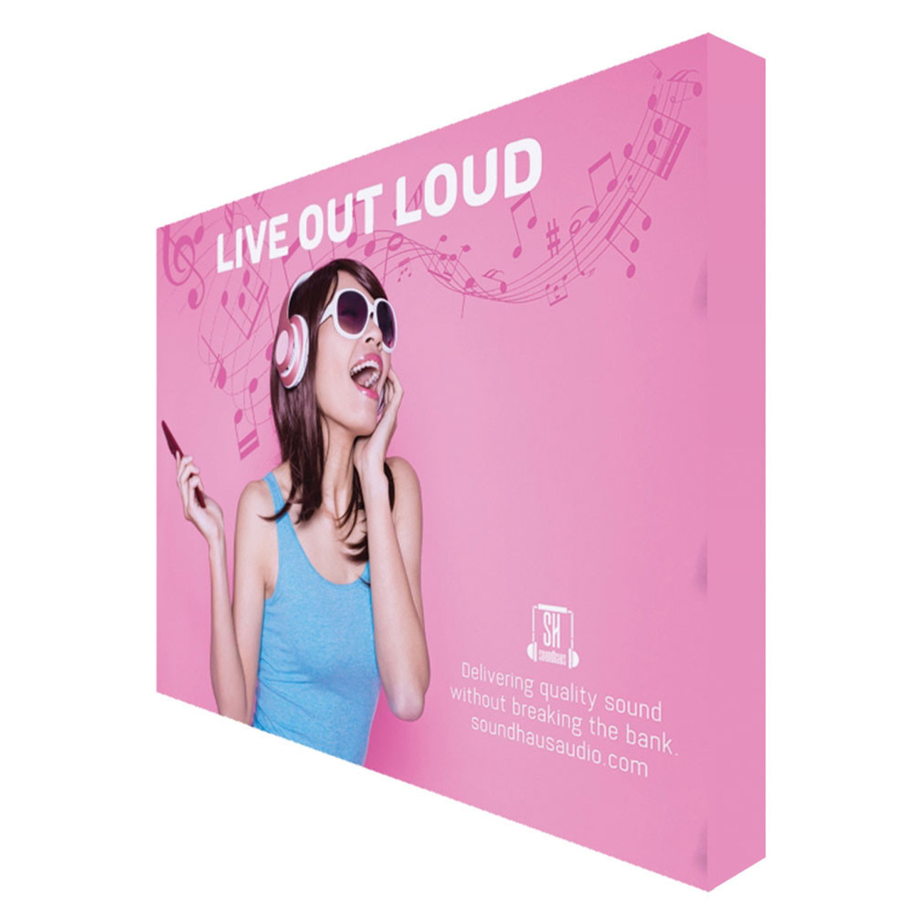 10ft Pop Up Backdrop w/endcaps 10ft Pop Up Backdrop w/endcaps