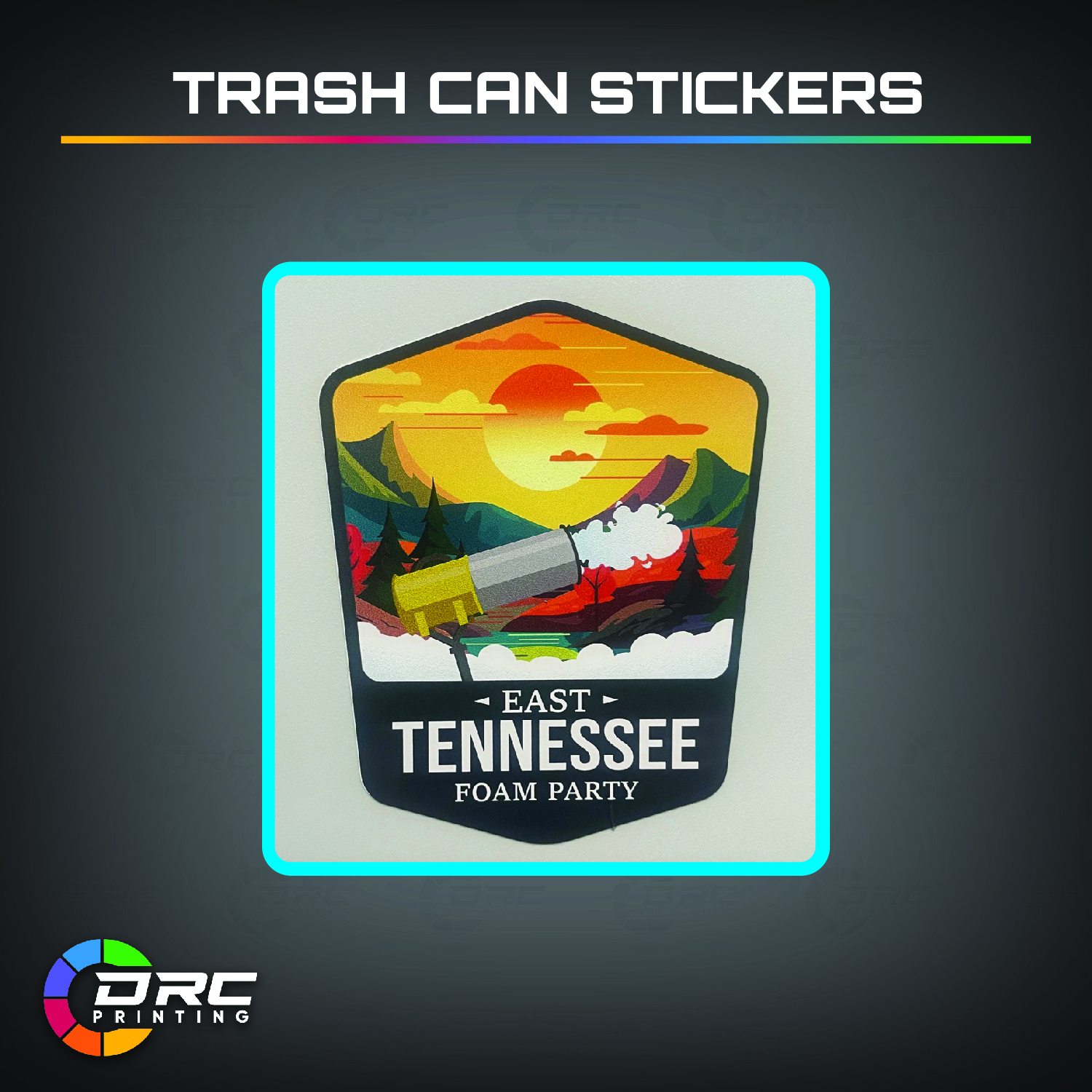 Trash Can Sticker