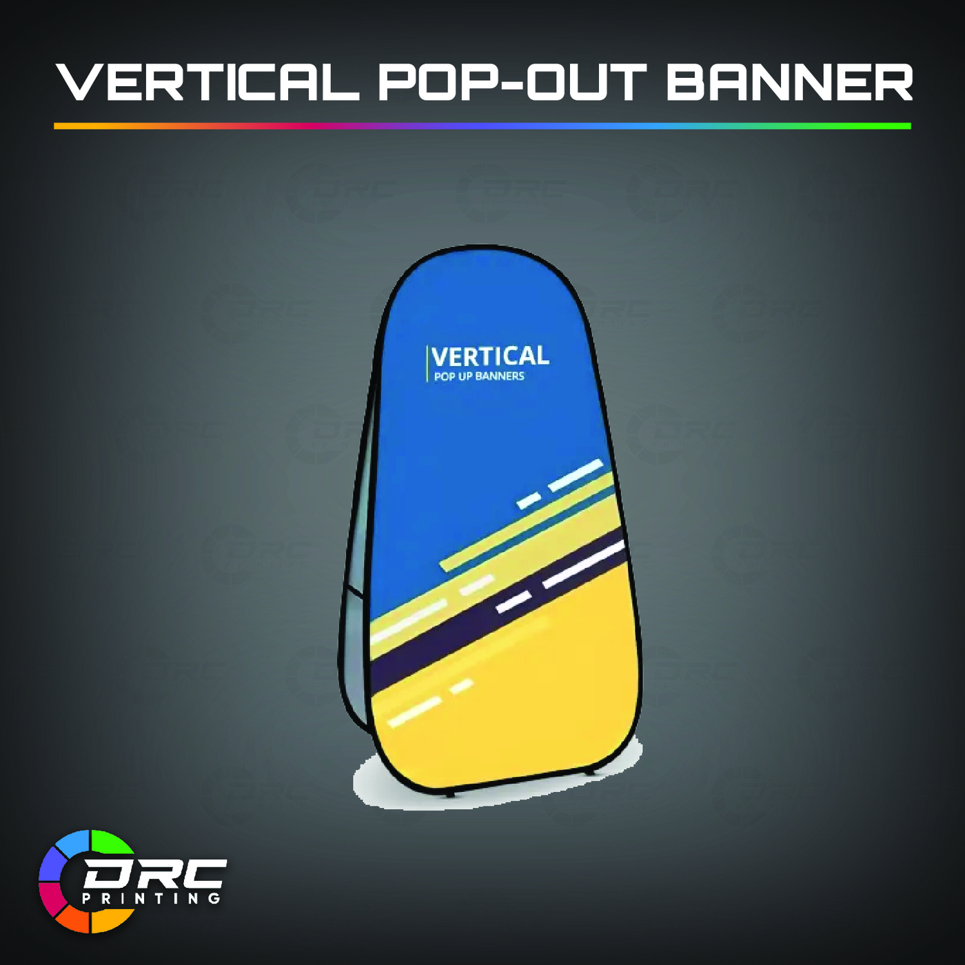 Vertical Pop Out Banner
