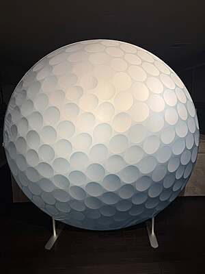 7ft Circle Golf Ball Backdrop 7ft Circle Golf Ball Backdrop