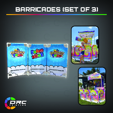 Foam Barricade Kit (Set of 3)