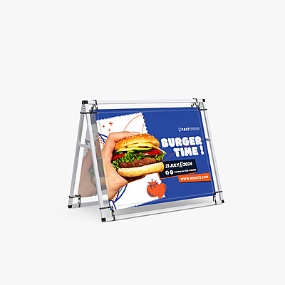 Outdoor 4ft A-Frame Stand