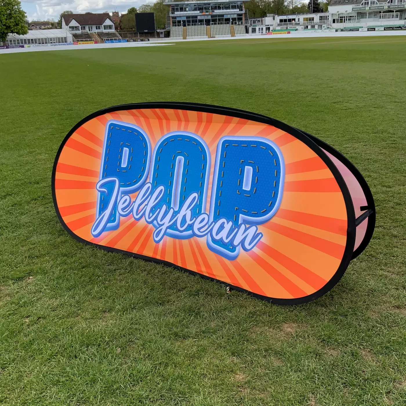 Horizontal Pop Out Banner