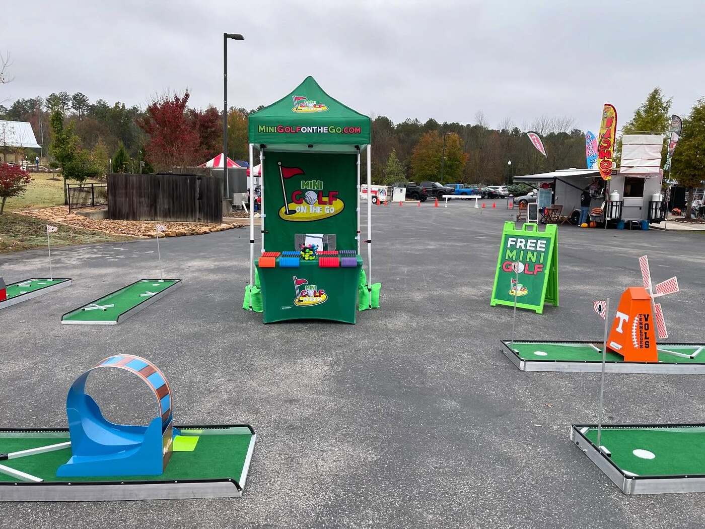 5ft Mini Golf Custom Deluxe Tent