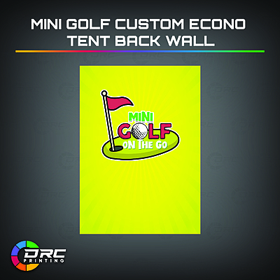 5ft Econo Mini Golf Full Wall